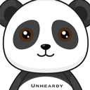 Unheardy Logo of Panda mixed emotions